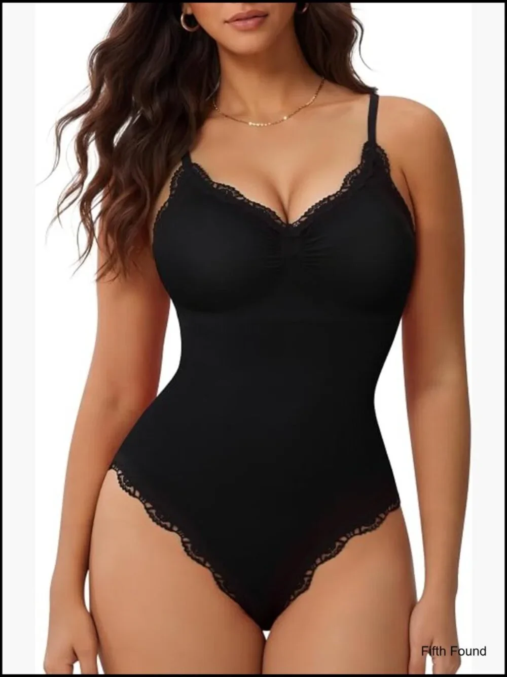 Lace Bodysuit Shapewear Tummy Control Sleeveless Cami Tank Going Out Top